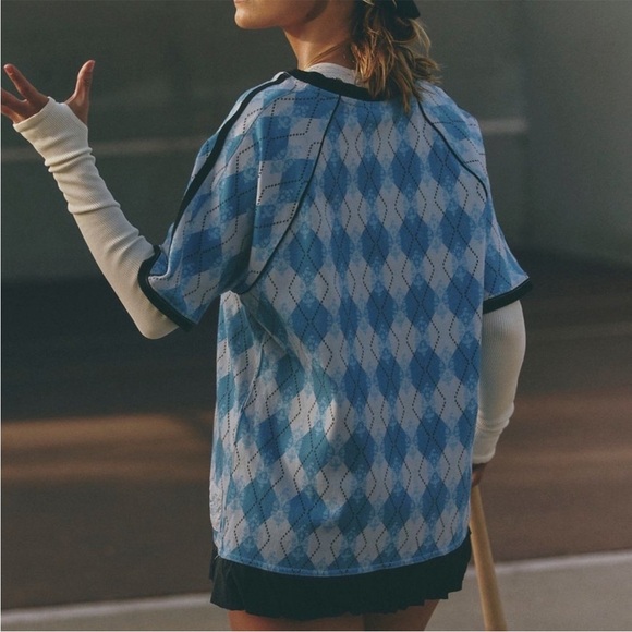 Free people baseline printed shirt size small NWOT - Picture 2 of 8